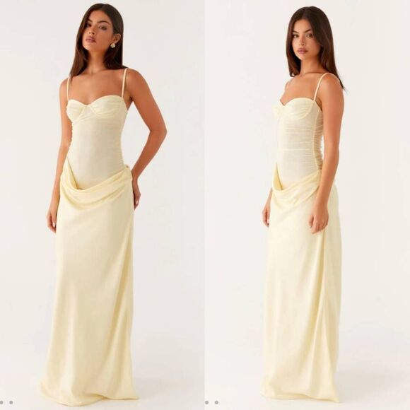 Peppermayo Dresses & Skirts - Peppermayo Exclusive - Romy Maxi Dress - Yellow US 6 $105